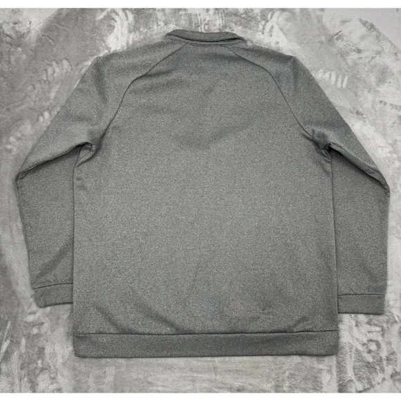 Nike Dri-Fit 1/4 Pullover Sweatshirt Mens XXLT 2XL Tall Gray Thermal Jacket - Picture 6 of 9